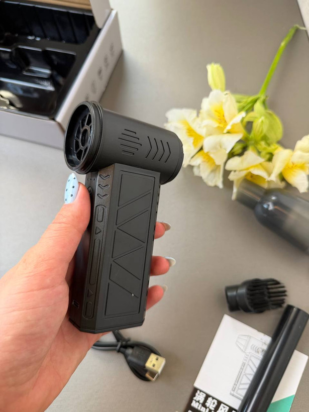 مینی جت فن شارژی اورجینال Violent مدل ZY7400 | دمنده پرقدرت و چندکاره