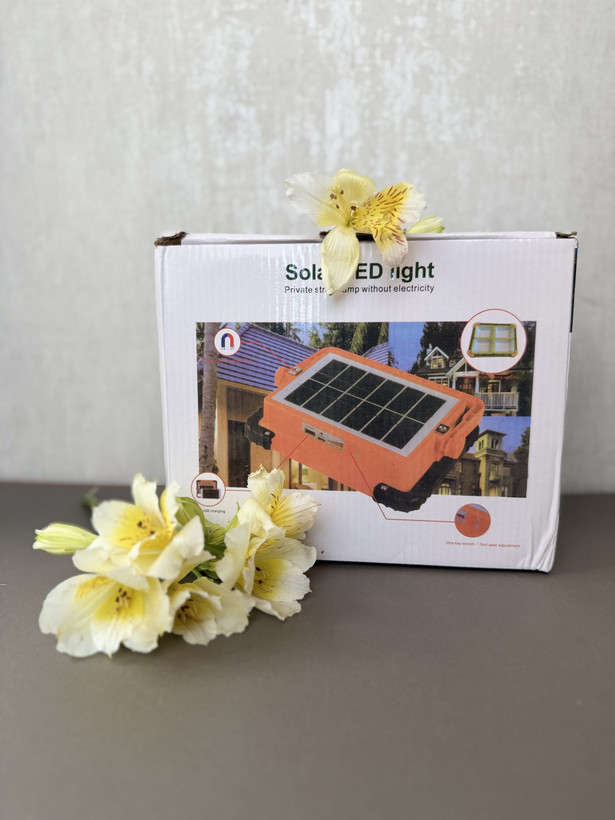 چراغ خورشیدی سولار Solar LED Light اورجینال | 4 باتری 288 لامپ ضدآب