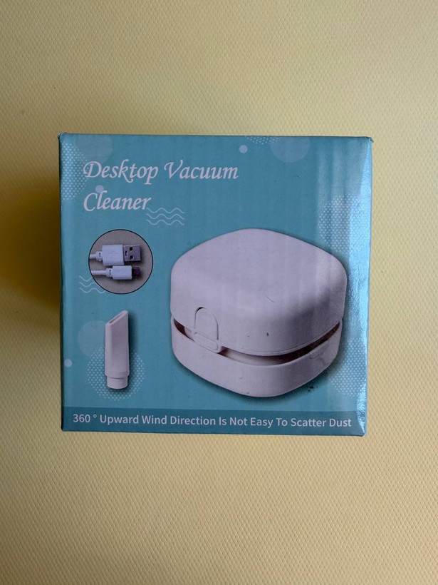 جارو شارژی دسکتاپ | مینی جارو رومیزی Desktop Vacuum Cleaner با سری باریک