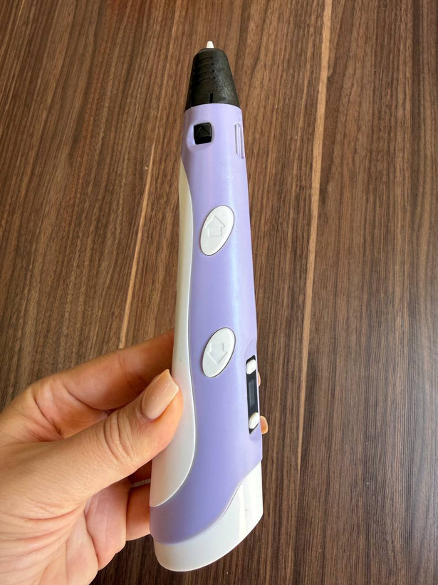 قلم طراحی سه بعدی 3D PEN-2 اورجینال | نمایشگر دار با تنظیم سرعت و فیلامنت PLA و ABS